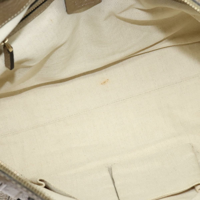 【日本直送】GUCCI 竹節手提包 皮革 2 向 金色 282300 正品 139306-10