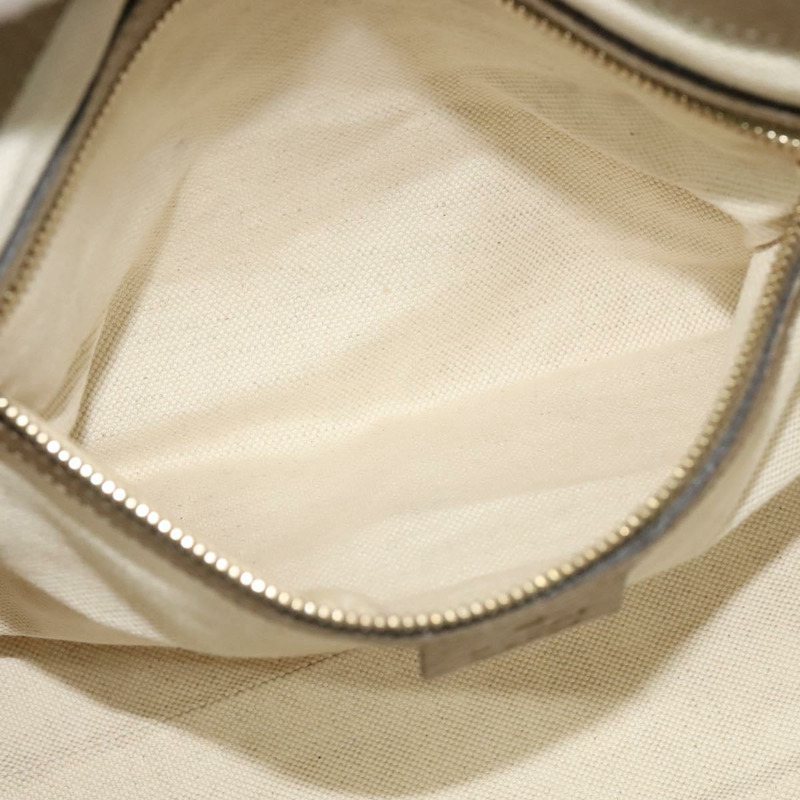 【日本直送】GUCCI 竹節手提包 皮革 2 向 金色 282300 正品 139306-22