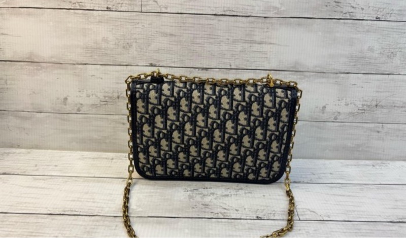 DIOR ADDICT FLAP 老花 翻蓋 兩用鍊條包*原價買10多萬 #割愛讓藏 買到賺到 9成新 尺寸 (公分) 24*16*8cm 🛫有保卡-18