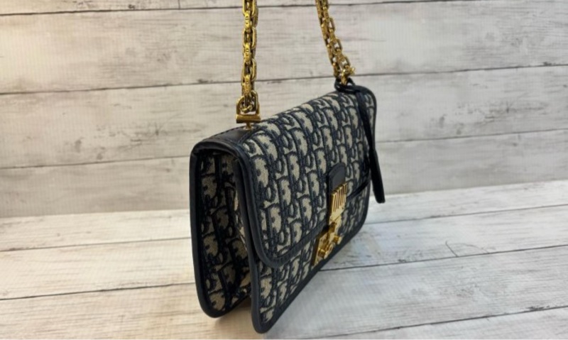 DIOR ADDICT FLAP 老花 翻蓋 兩用鍊條包*原價買10多萬 #割愛讓藏 買到賺到 9成新 尺寸 (公分) 24*16*8cm 🛫有保卡-19