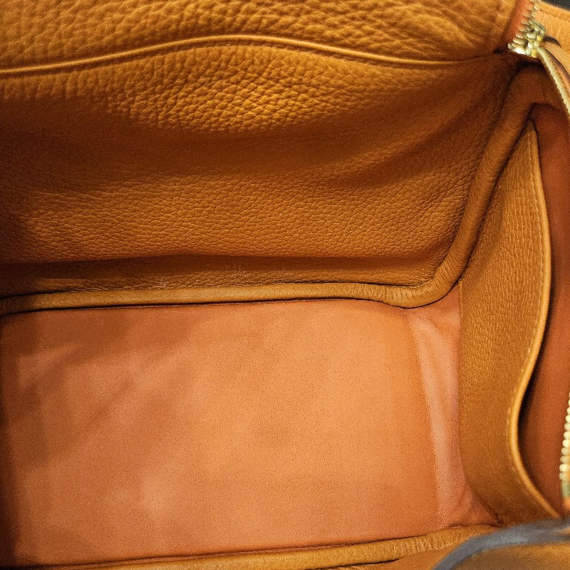 Hermes 經典愛馬仕橘 Lindy 26肩背包-3