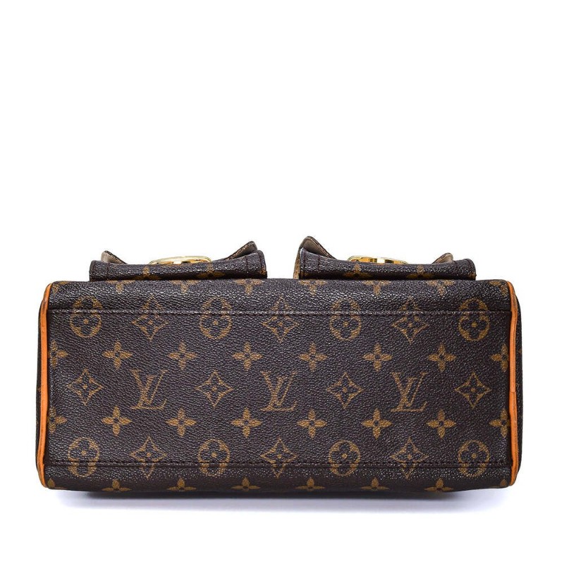 7成新 Louis Vuitton Monogram Canvas Manhattan PM Bag sc9024(思英turauth)-7