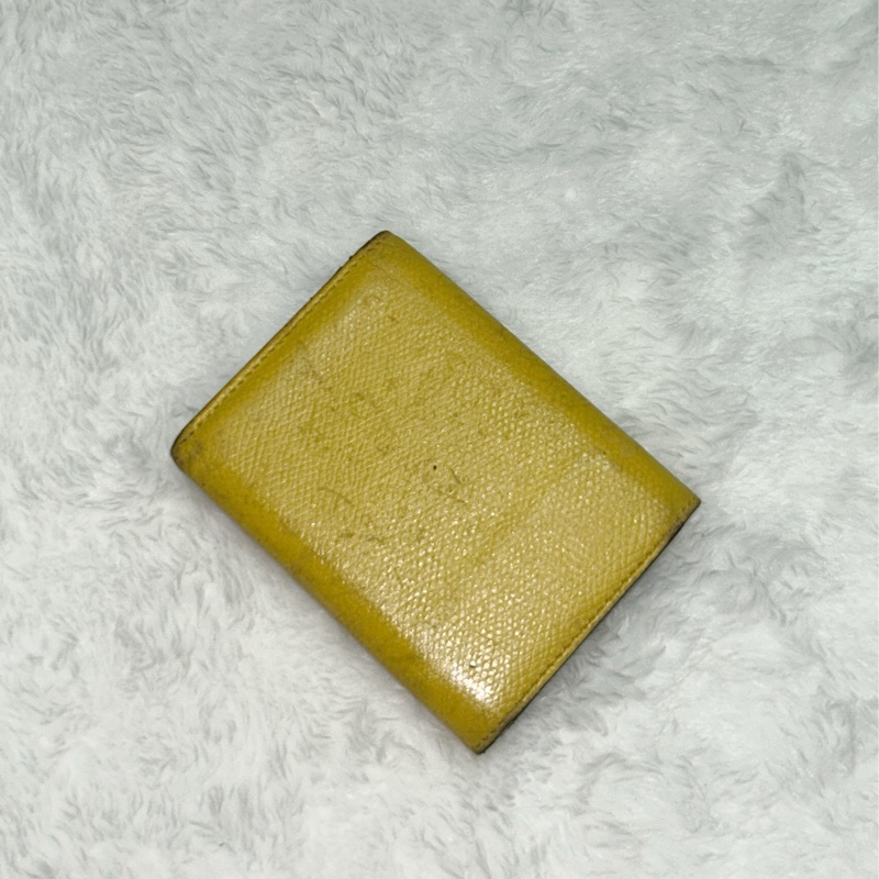 FENDI 老花壓紋 小牛皮三折錢包-8