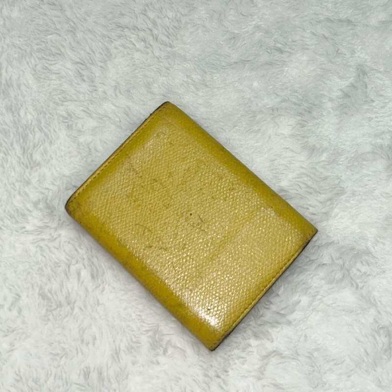 FENDI 老花壓紋 小牛皮三折錢包-26