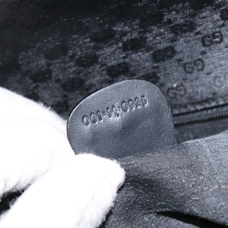 【日本直送】GUCCI 微型 GG Supreme 單肩包 PVC 黑金 001 14 0925 正品 137566-11