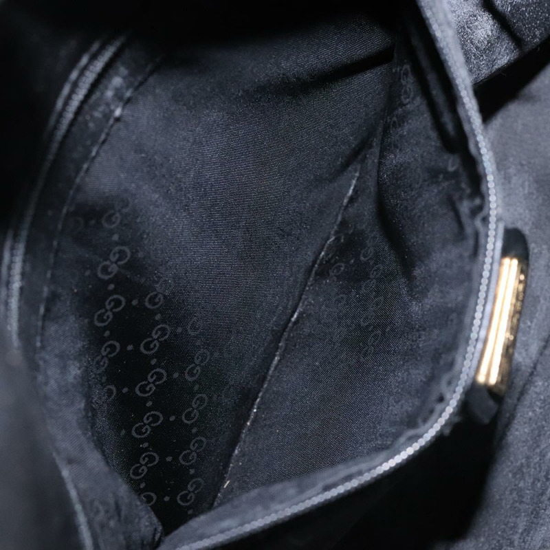 【日本直送】GUCCI 微型 GG Supreme 單肩包 PVC 黑金 001 14 0925 正品 137566-21