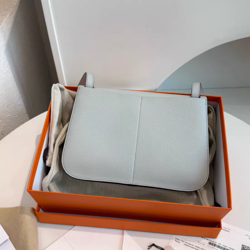 大全套Hermes愛馬仕 Halzan31 聖杯藍 銀扣 哈喇子 w刻 絕美高級感-2