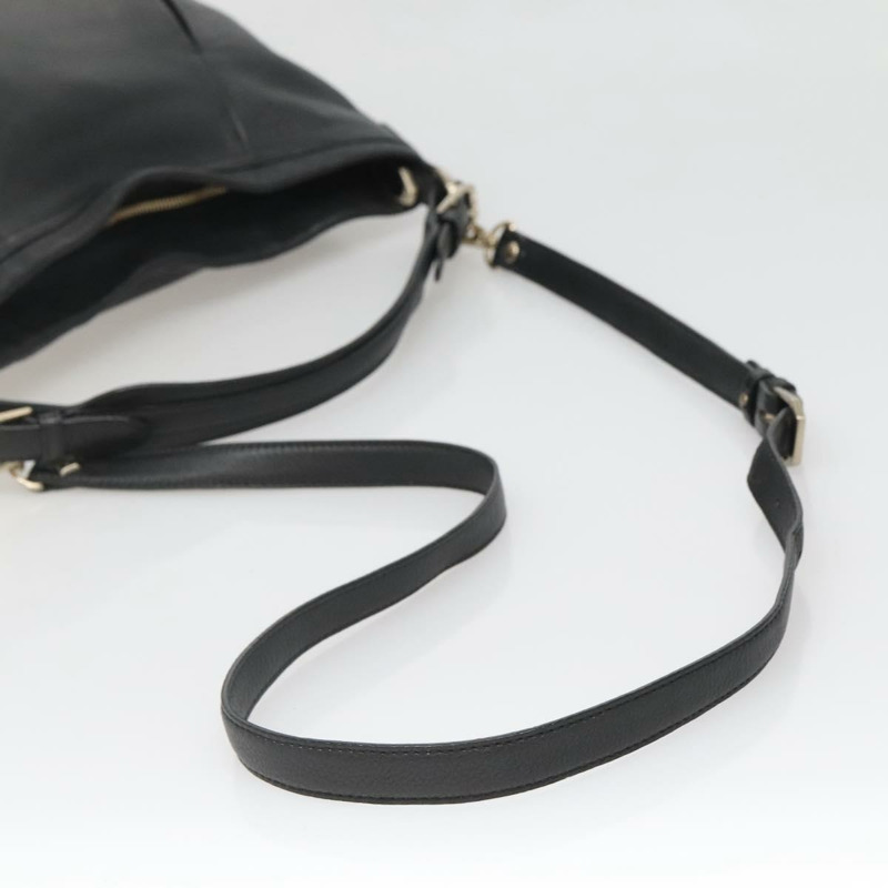 【日本直送】MCM Vicetos 標誌單肩包 皮革 2 向 黑色 正品 133981-7