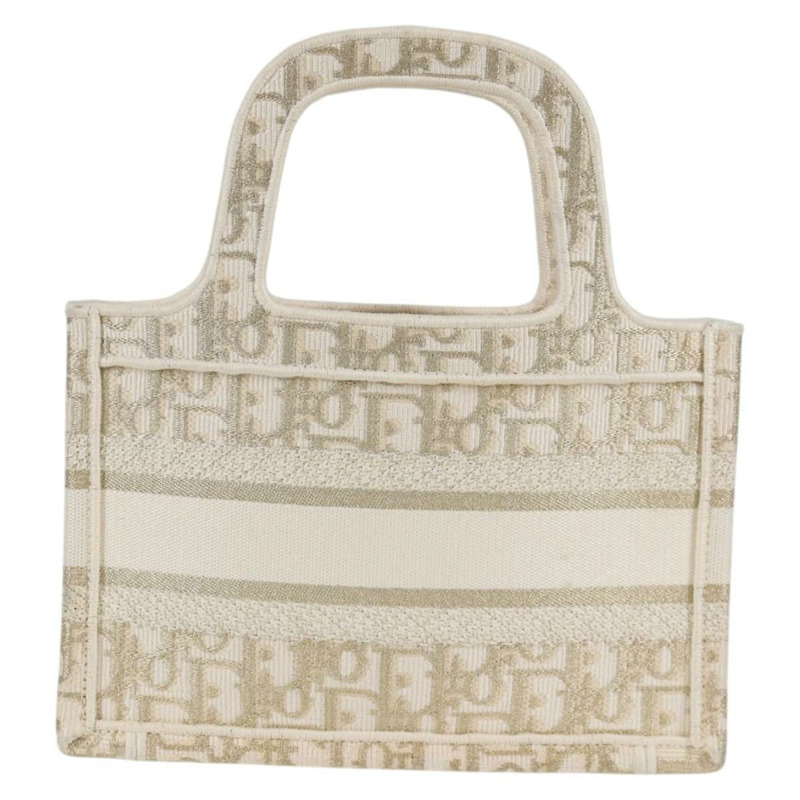 【日本直送】Christian Dior Trotter 帆布書包手袋帆佈白色正品 136735M-1