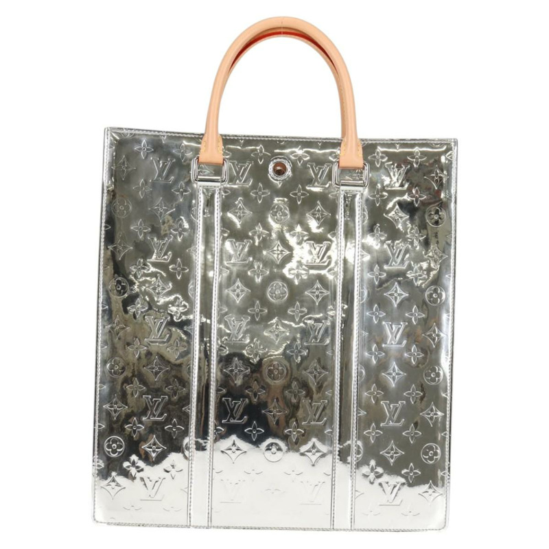 【日本直送】路易威登 Monogram Miroir Sac Plat Bag 銀銀 M45884 LV 正品 nb472M-1