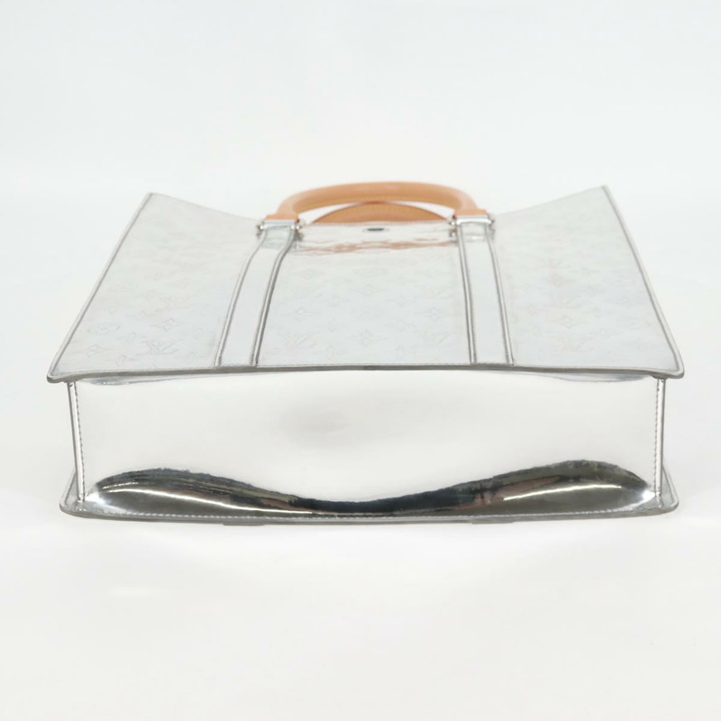 【日本直送】路易威登 Monogram Miroir Sac Plat Bag 銀銀 M45884 LV 正品 nb472M-11