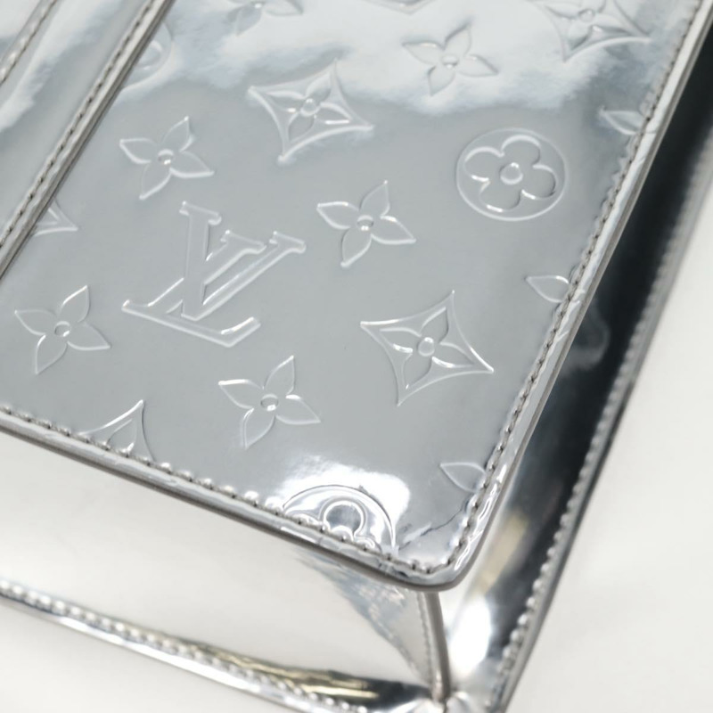 【日本直送】路易威登 Monogram Miroir Sac Plat Bag 銀銀 M45884 LV 正品 nb472M-15
