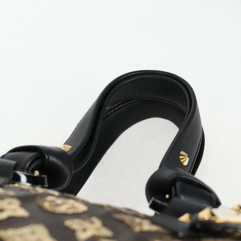 【日本直送】路易威登 Monogram Eclipse 亮片 Speedy 30 包 金色 M40244 正品 yk18412M-7