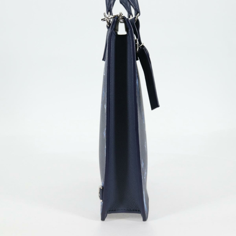 【日本直送】路易威登水彩 Sac Plat 郵差包 藍色 M57843 LV 正品 bs26245A-3