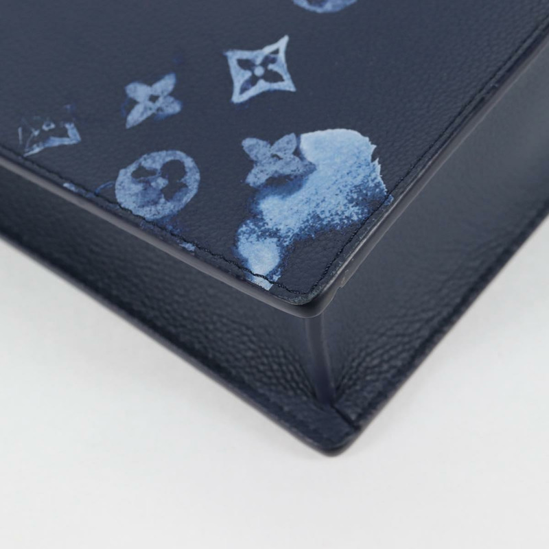 【日本直送】路易威登水彩 Sac Plat 郵差包 藍色 M57843 LV 正品 bs26245A-14