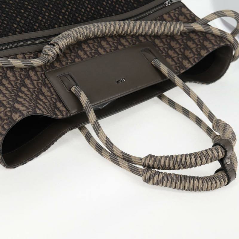【日本直送】Christian Dior 托特包 Trotter 帆布灰色銀色正品 bs24696M-5
