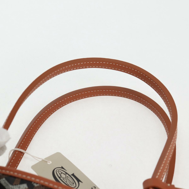 【日本直送】GOYARD 人字紋 Saint Louis GM 手提包 PVC 黑色 正品 sw899SM-7