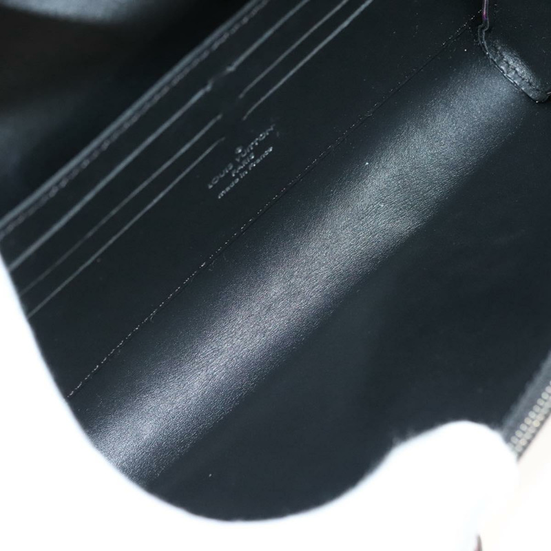 【日本直送】LOUIS VUITTON 潑墨印花 Portefeuille 鏈條皮夾 黑色 M67695 正品 bs27258M-8