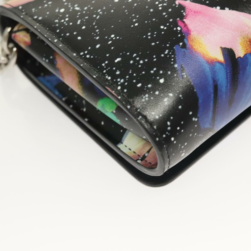 【日本直送】LOUIS VUITTON 潑墨印花 Portefeuille 鏈條皮夾 黑色 M67695 正品 bs27258M-15