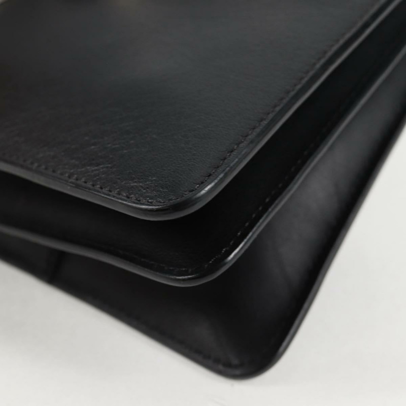 【日本直送】Chloe Fay 肩背包 絨面革 黑色 金色 正品 am8892V-17