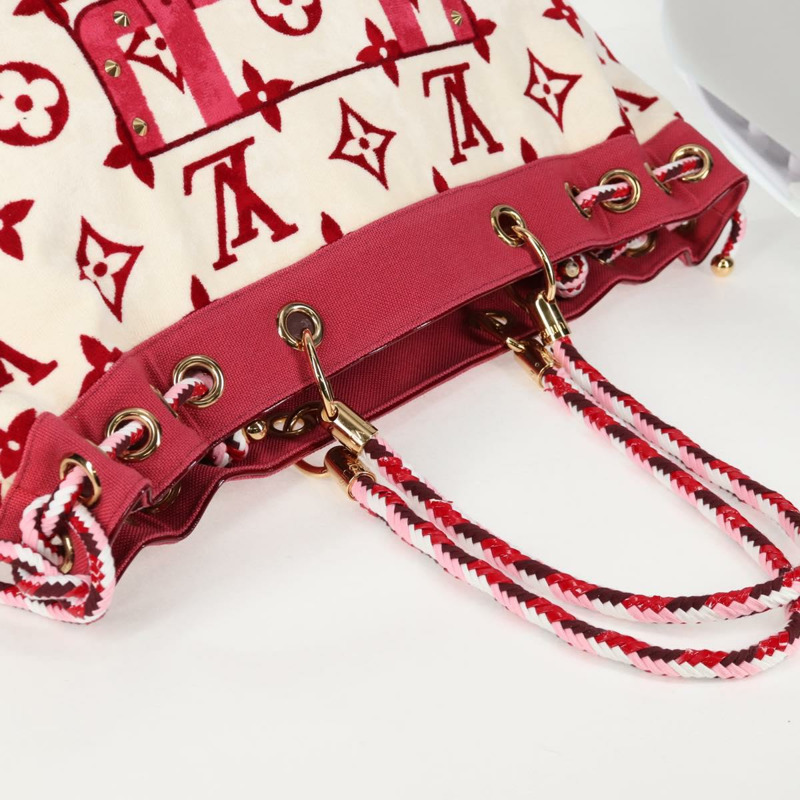 【日本直送】LOUIS VUITTON 郵輪系列 Eponge 托特包 白色 M92096 LV 正品 sw1167V-5