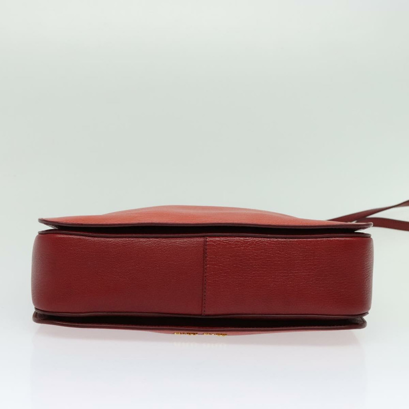 【日本直送】Miu Miu 手提包 皮革 2 用 紅色 金色 正品 bs28494-4