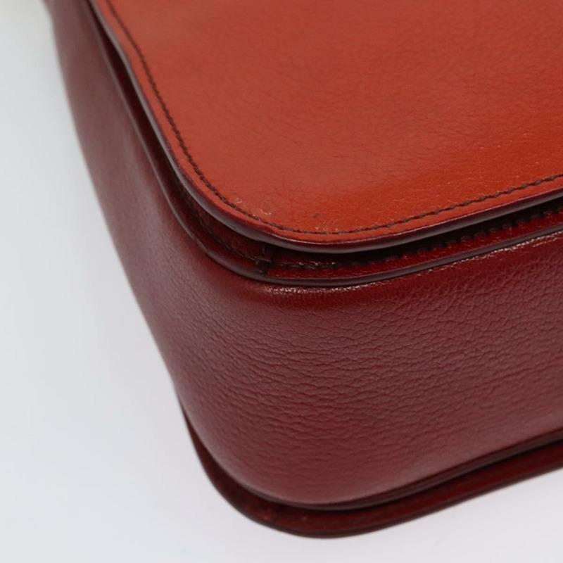 【日本直送】Miu Miu 手提包 皮革 2 用 紅色 金色 正品 bs28494-17