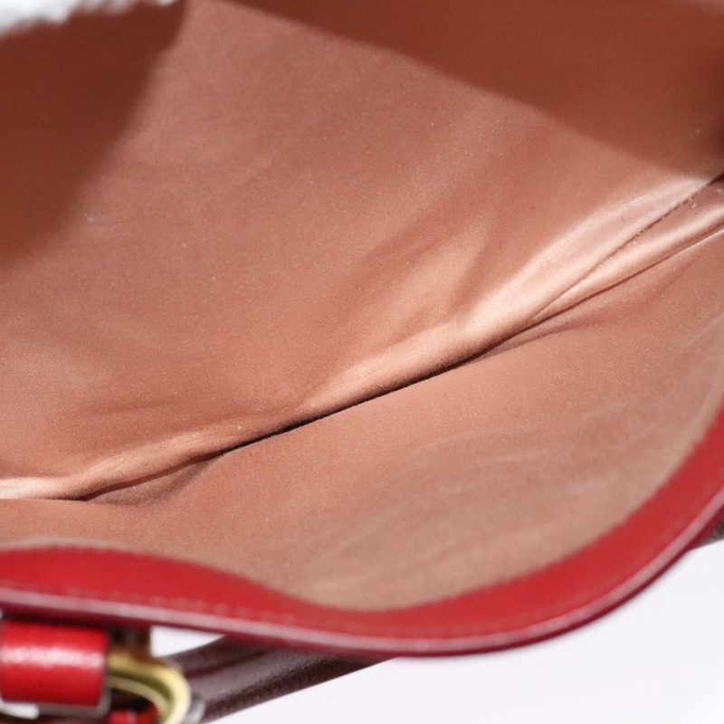 【日本直送】Miu Miu 手提包 皮革 2 用 紅色 金色 正品 bs28494-24