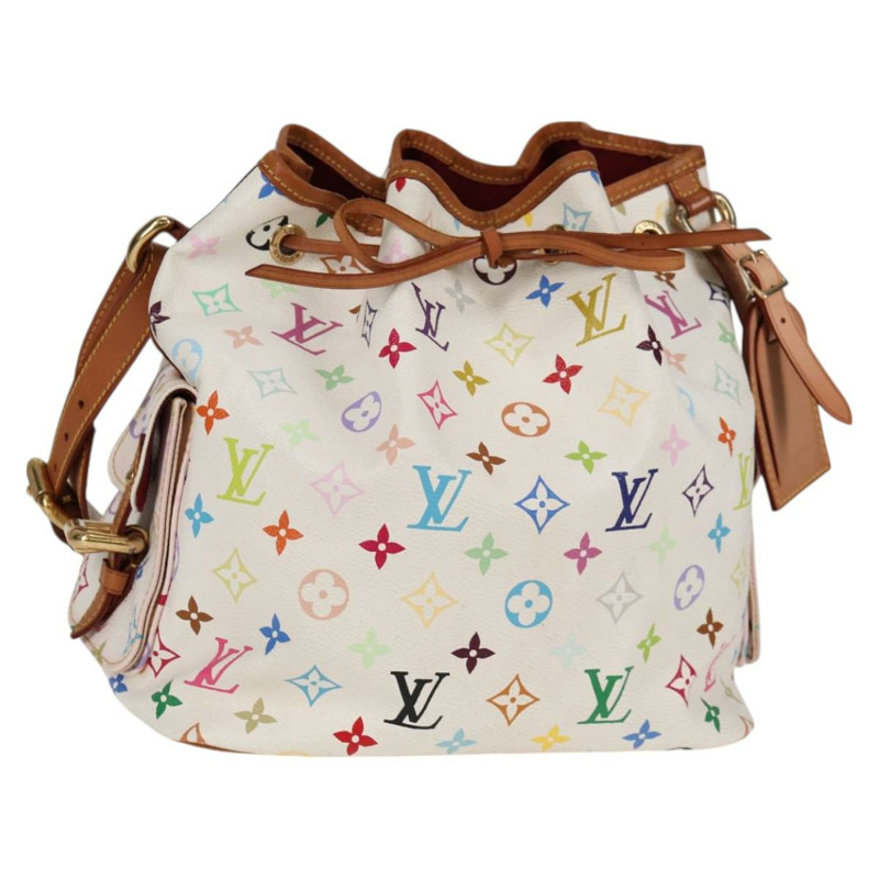 【日本直送】路易威登 Monogram 多色 Petit Noe 包白色 M42229 LV 授權 BA2565V-0