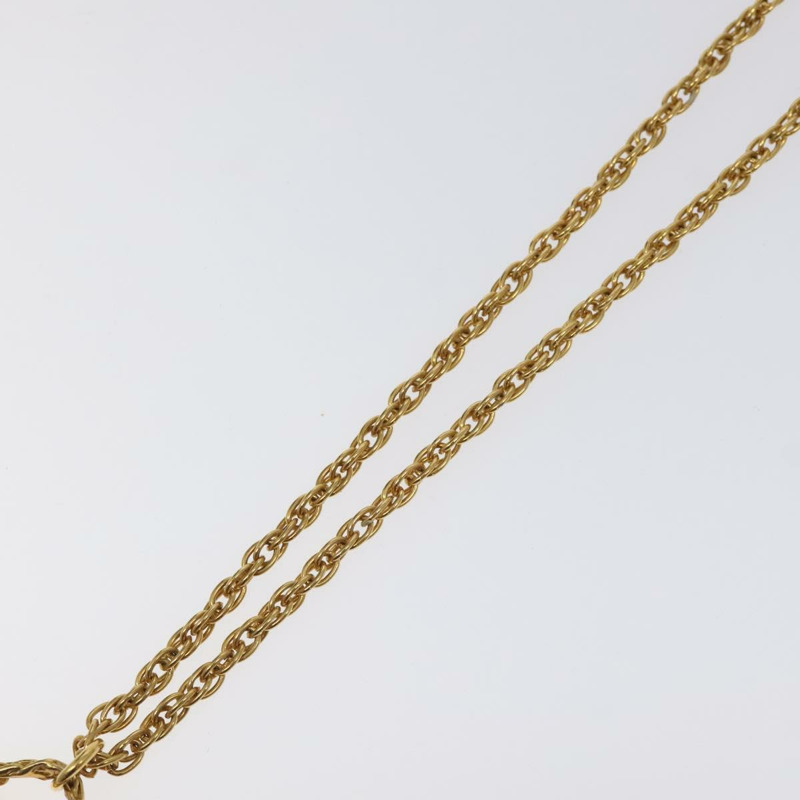 【日本直送】香奈兒 Matelasse 項鍊 金屬 金 CC Auth BA3100-3