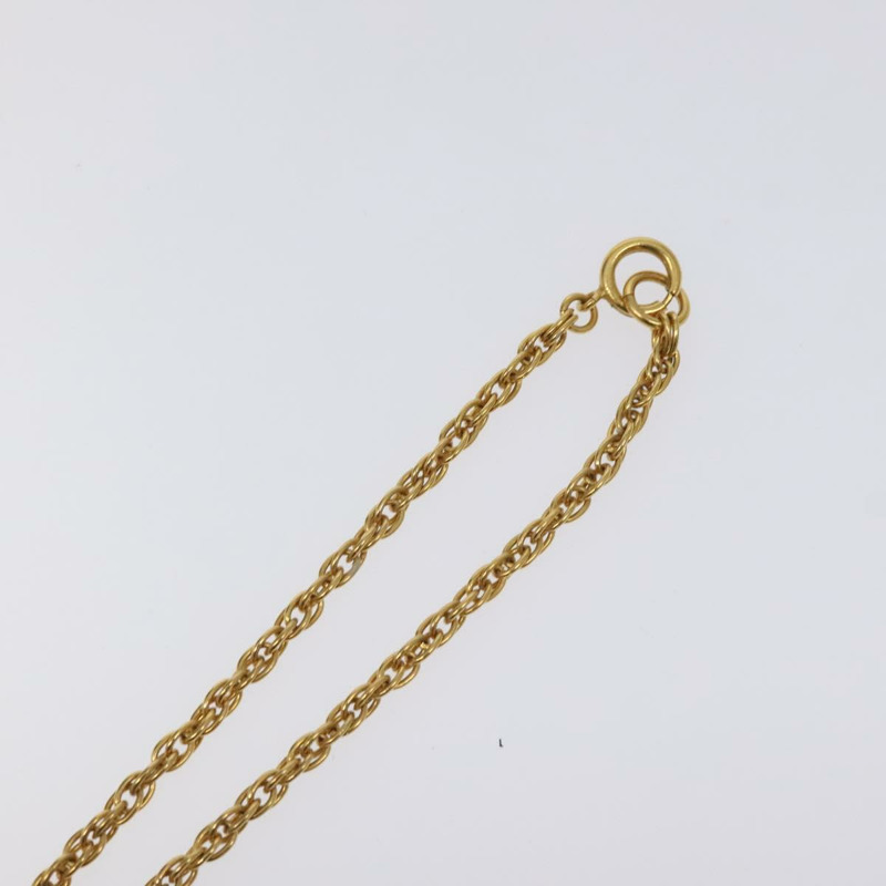 【日本直送】香奈兒 Matelasse 項鍊 金屬 金 CC Auth BA3100-4