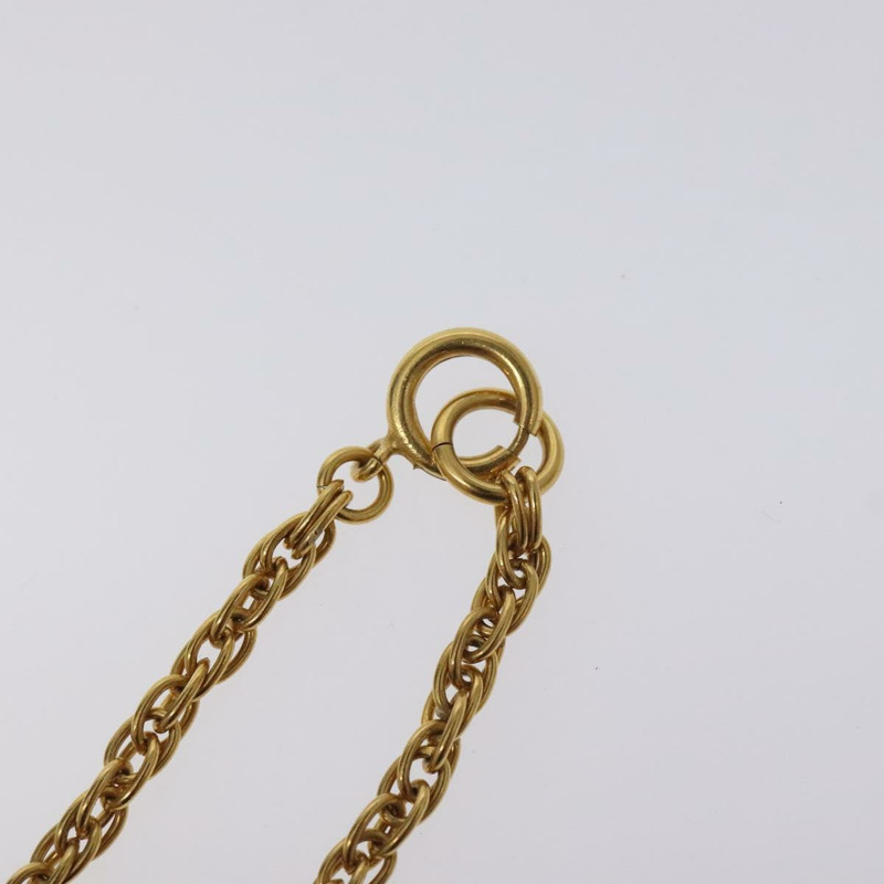 【日本直送】香奈兒 Matelasse 項鍊 金屬 金 CC Auth BA3100-5