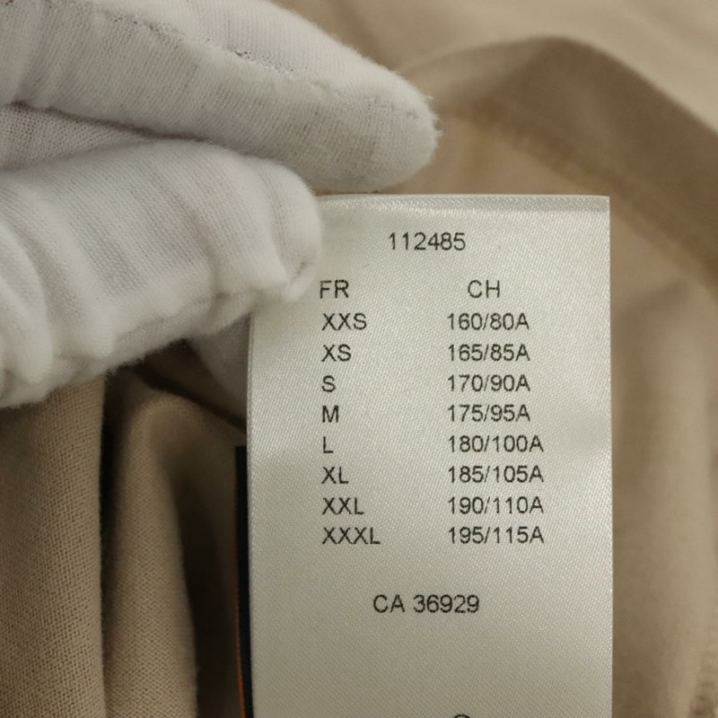 【日本直送】LOUIS VUITTON 米色棉質 T 卹 LV 正品 ym008M-11