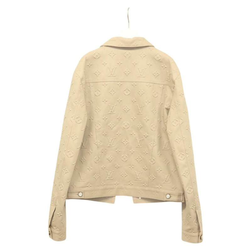 【日本直送】LOUIS VUITTON 牛仔夾克 壓花 Porte Clever City 夾克 1AHBEU 授權 ym029M-1