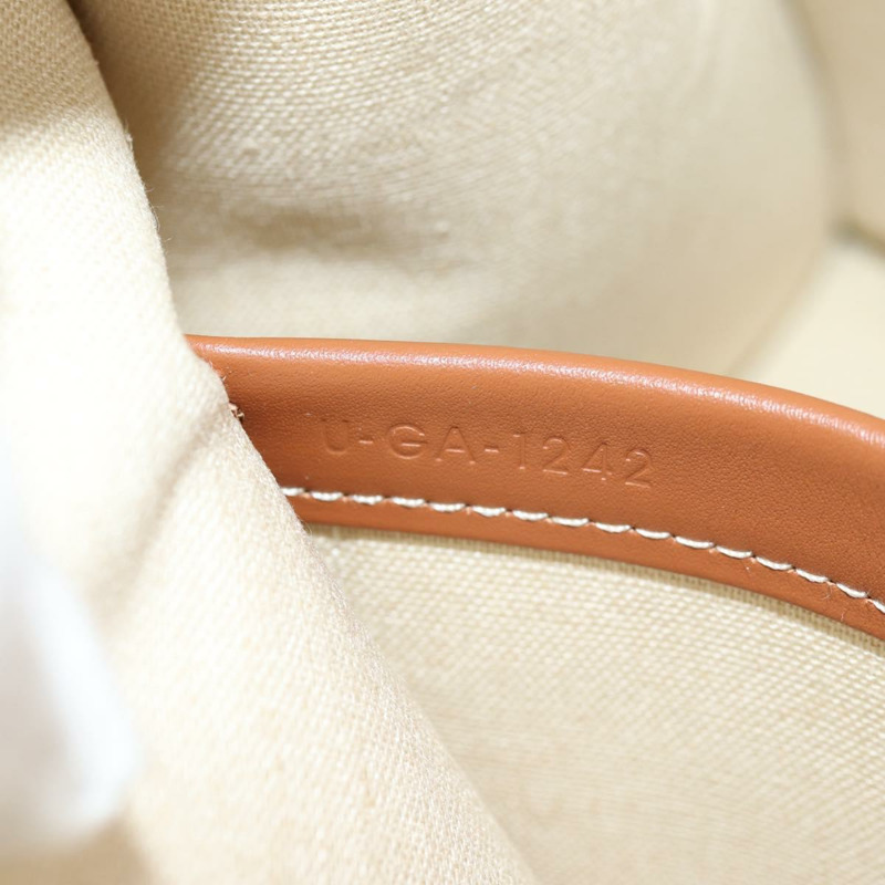 【日本直送】CELINE Triomphe 小號 Cabas Tice 托特包 帆布 米色金色 正品 BA3442M-11