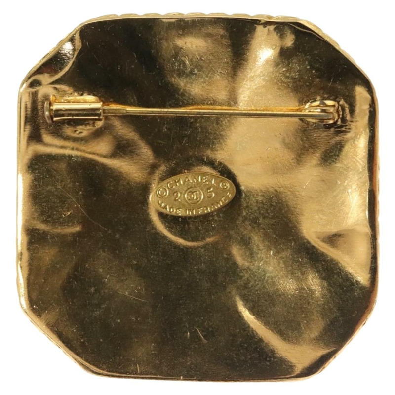 【日本直送】香奈兒金質雙C胸針，正品編號BA3720-2