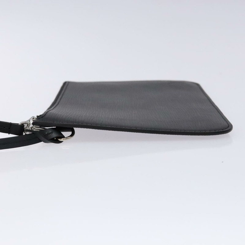 【日本直送】路易威登 Epi Neverfull 中型手拿包 黑色 LV 正品 BA4375-3