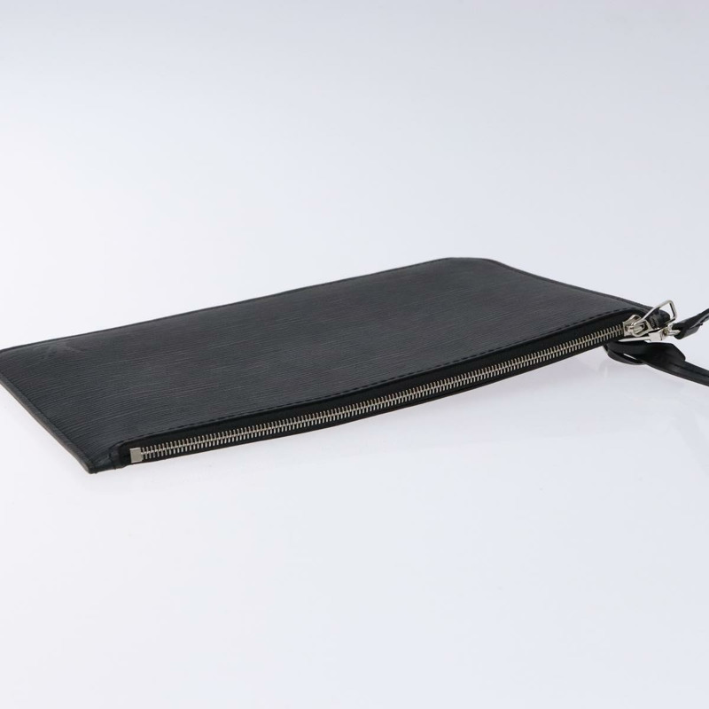 【日本直送】路易威登 Epi Neverfull 中型手拿包 黑色 LV 正品 BA4375-4