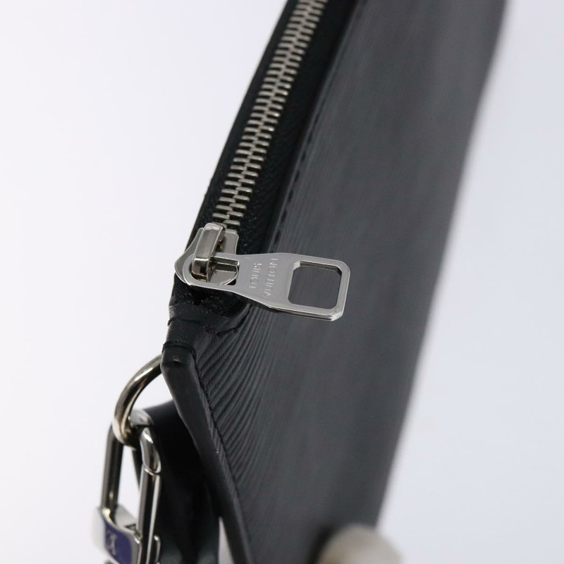 【日本直送】路易威登 Epi Neverfull 中型手拿包 黑色 LV 正品 BA4375-8