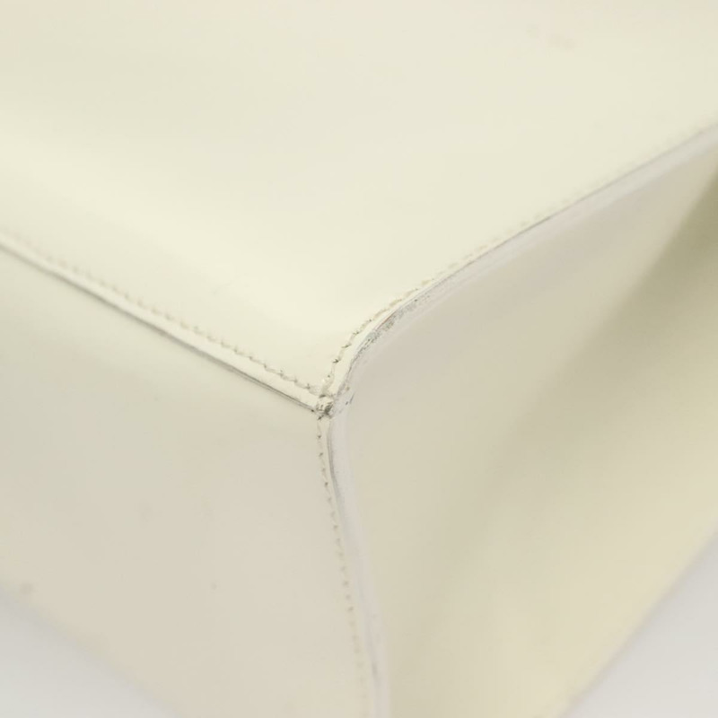 【日本直送】Salvatore Ferragamo 手提包 漆皮 白金 正品 BA4344-16