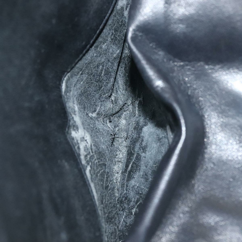 【日本直送】BALLY 絎縫鏈條單肩包 皮革 黑色 金色 正品 BA4302-11