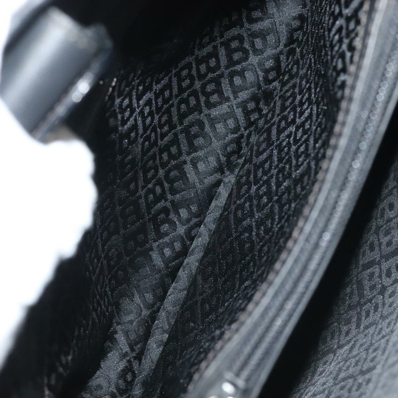 【日本直送】BALLY 肩背包 尼龍 黑銀 正品 BA4528-10