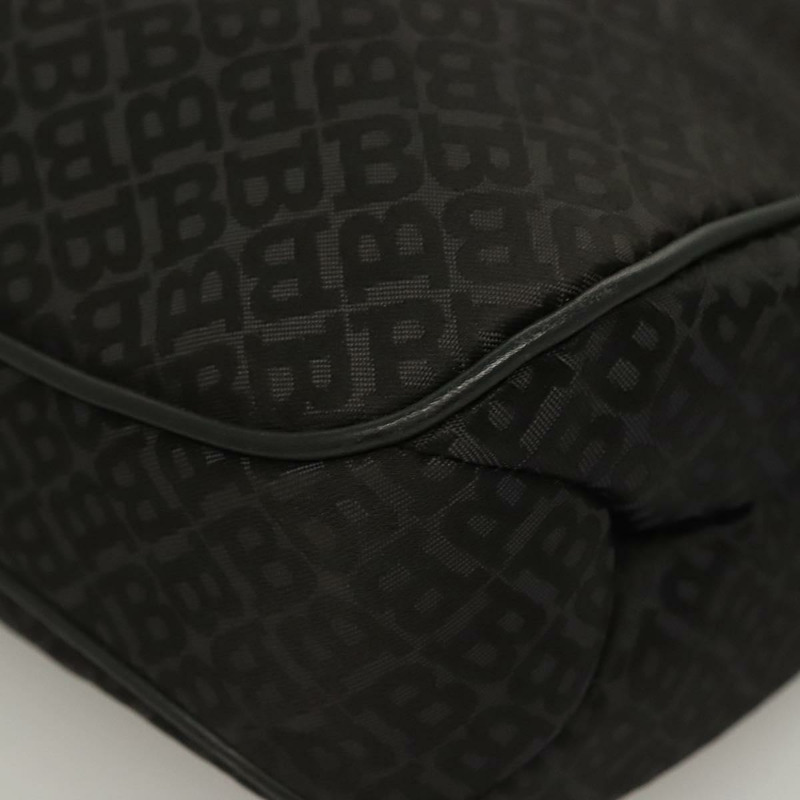 【日本直送】BALLY 肩背包 尼龍 黑銀 正品 BA4528-13