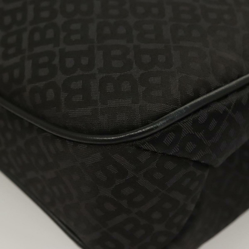 【日本直送】BALLY 肩背包 尼龍 黑銀 正品 BA4528-15