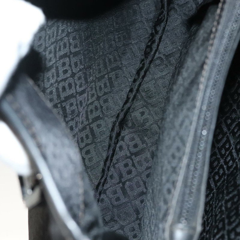 【日本直送】BALLY 肩背包 尼龍 黑銀 正品 BA4528-19