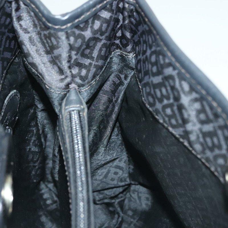 【日本直送】BALLY 肩背包 尼龍 黑銀 正品 BA4528-21