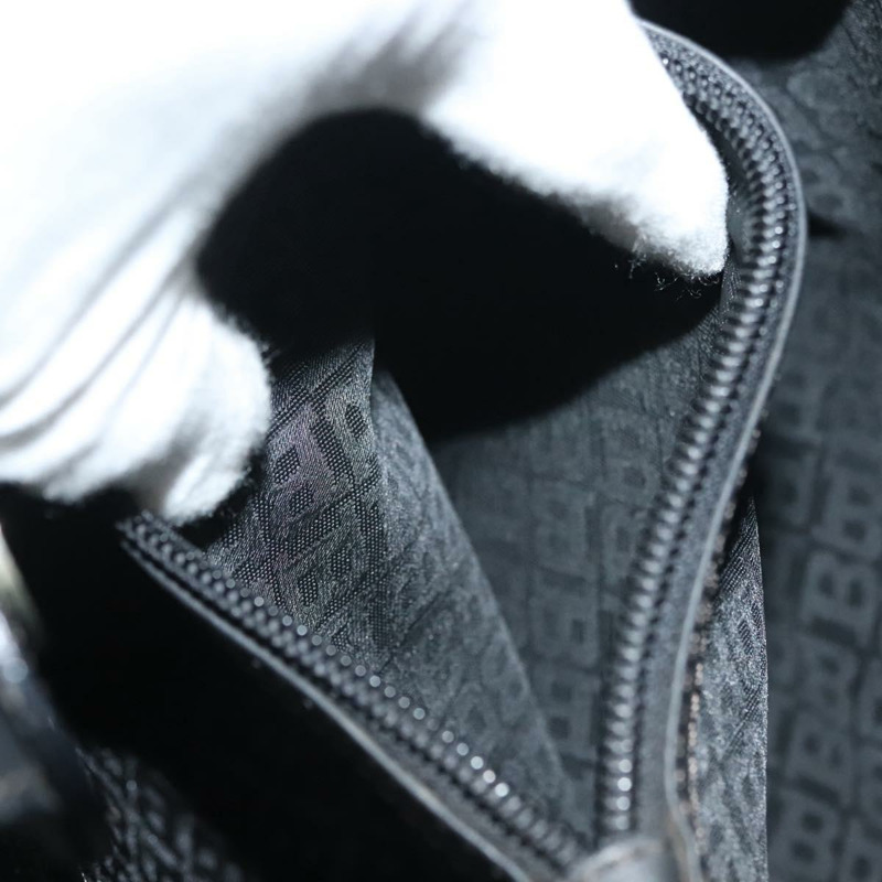 【日本直送】BALLY 肩背包 尼龍 黑銀 正品 BA4528-22