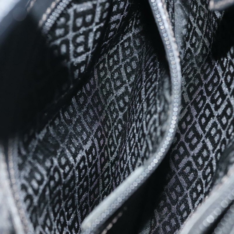 【日本直送】BALLY 肩背包 尼龍 黑銀 正品 BA4528-23