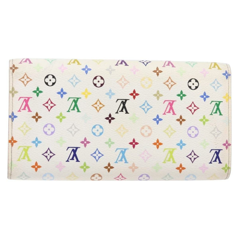 【日本直送】路易威登多色 Portefeuille Sarah 皮夾白色 M93532 LV 授權 BA4591-1