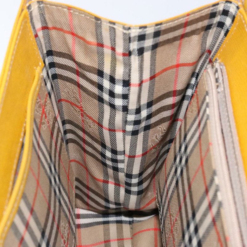 【日本直送】Burberry 手提包 皮革 黃金 正品 BA4802-18
